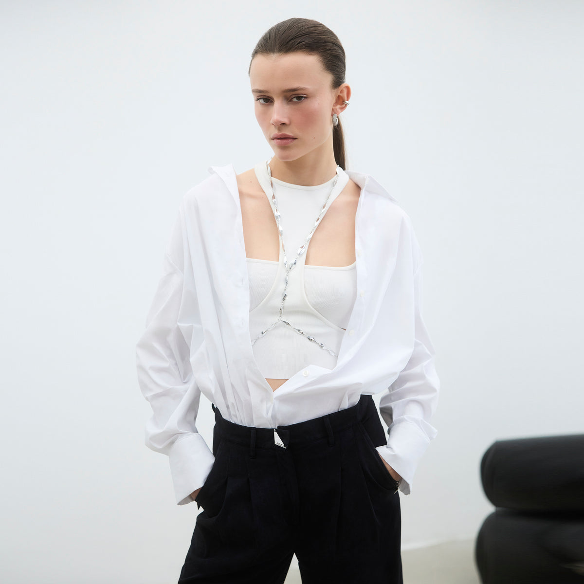 AURORA SILVER BODYCHAIN