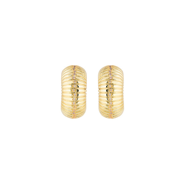 LYRA GLAM GOLD EARRINGS