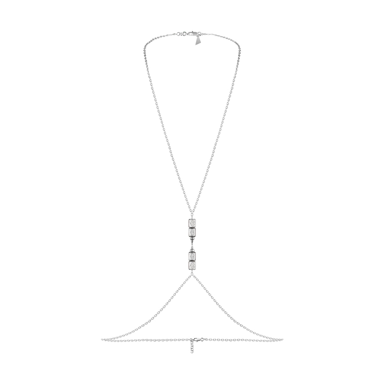 MIRA SILVER BODYCHAIN