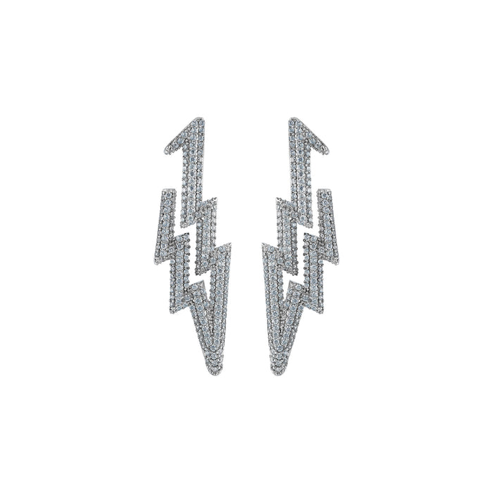 BARQ  SILVER EARRINGS