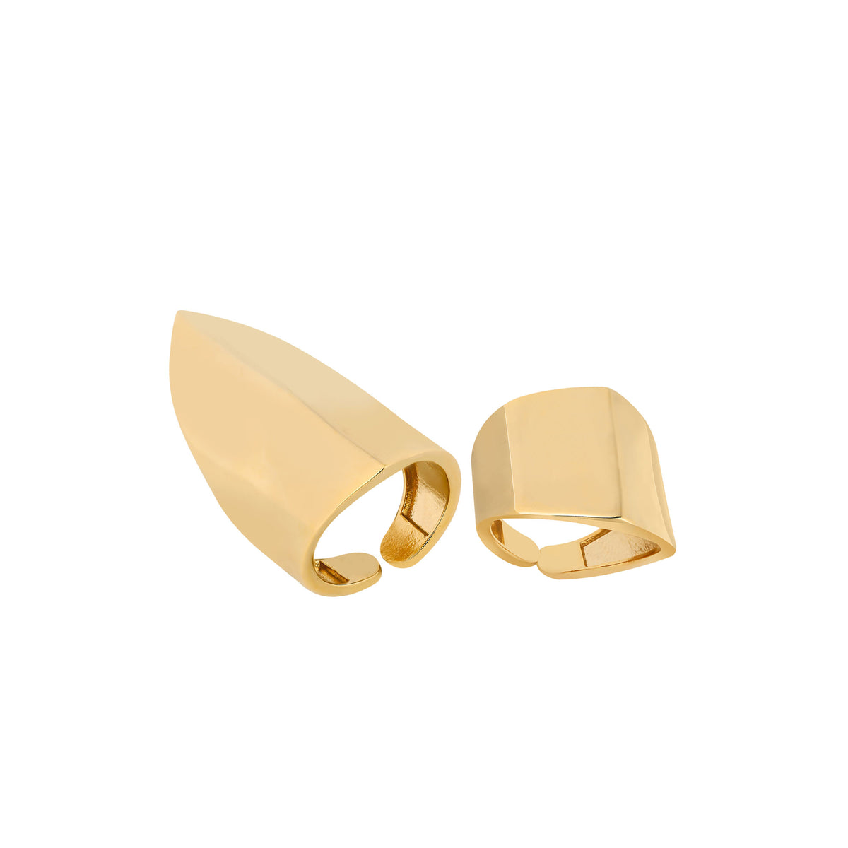 IRVA GOLD RING SET