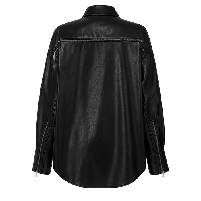 JOLIE LEATHER SHIRT
