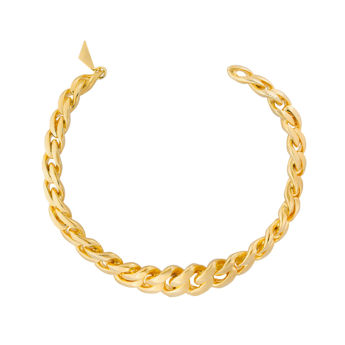 PATROW GOLD CUFF NECKLACE