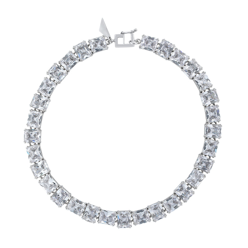 LUCIA SILVER NECKLACE