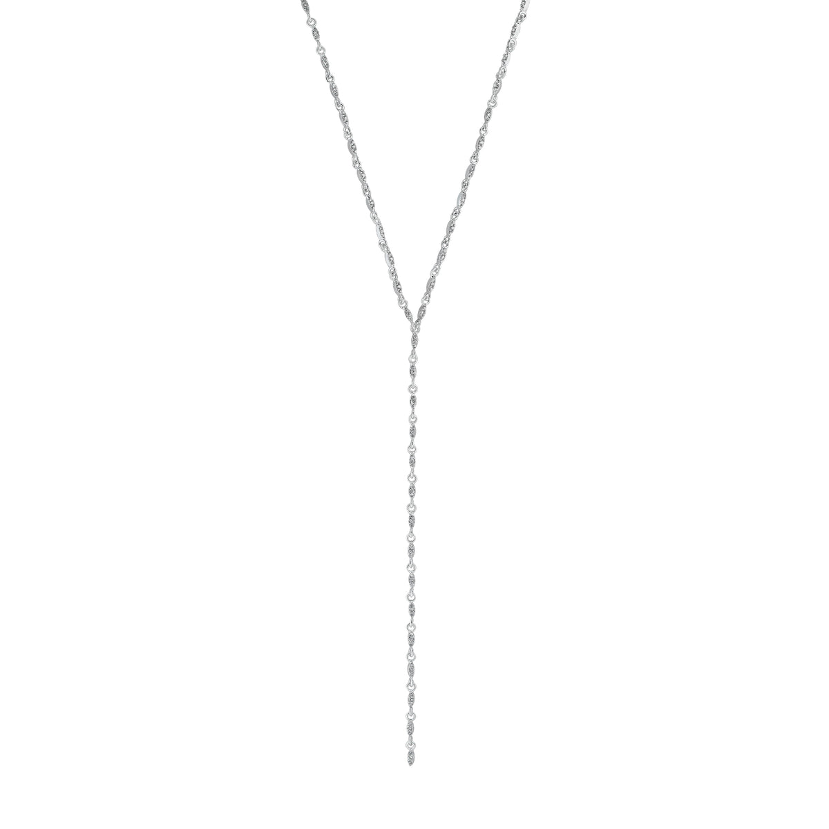 OPHELIA SILVER Y NECKLACE