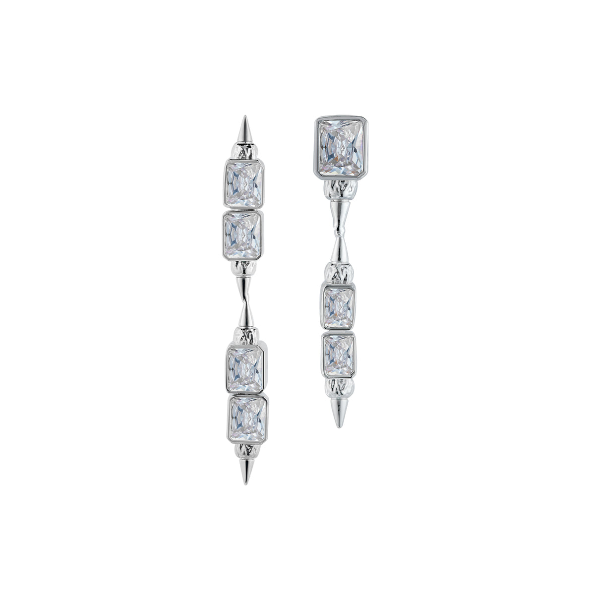 MIRA SILVER EARRINGS