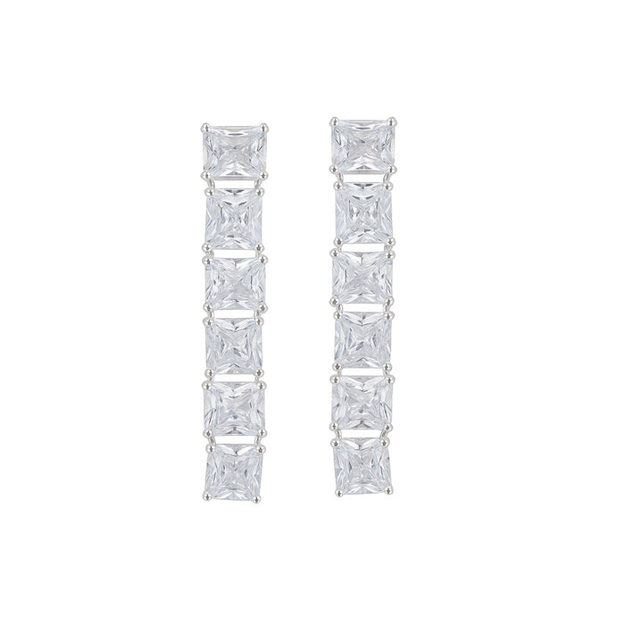LUCIA SILVER EARRINGS