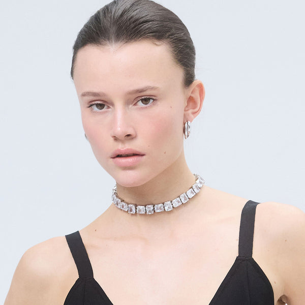 LUCIA SILVER NECKLACE