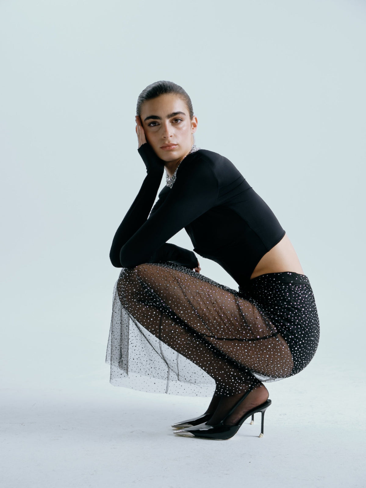 THALIA JEWELLED SKIRT