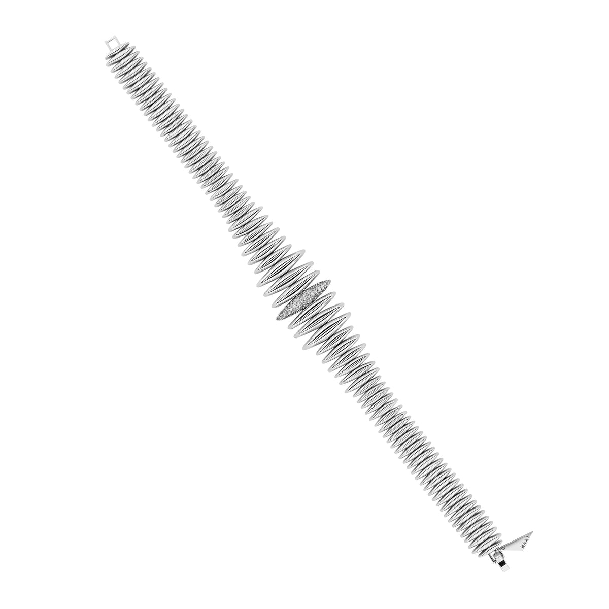 SAHRA SILVER CUFF NECKLACE