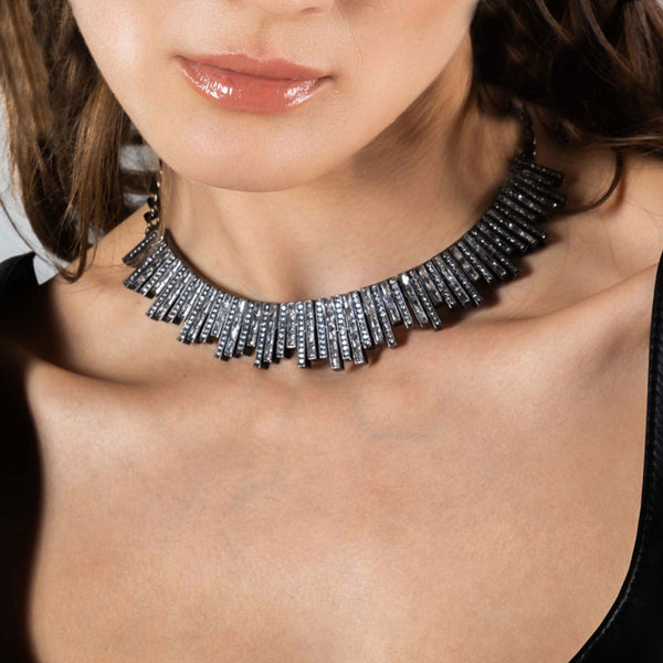 TALIS GOLD CUFF NECKLACE