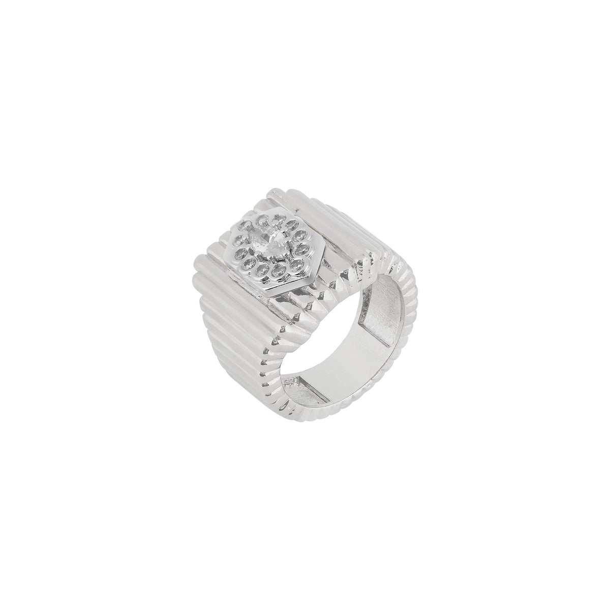 MIREYA SILVER RING